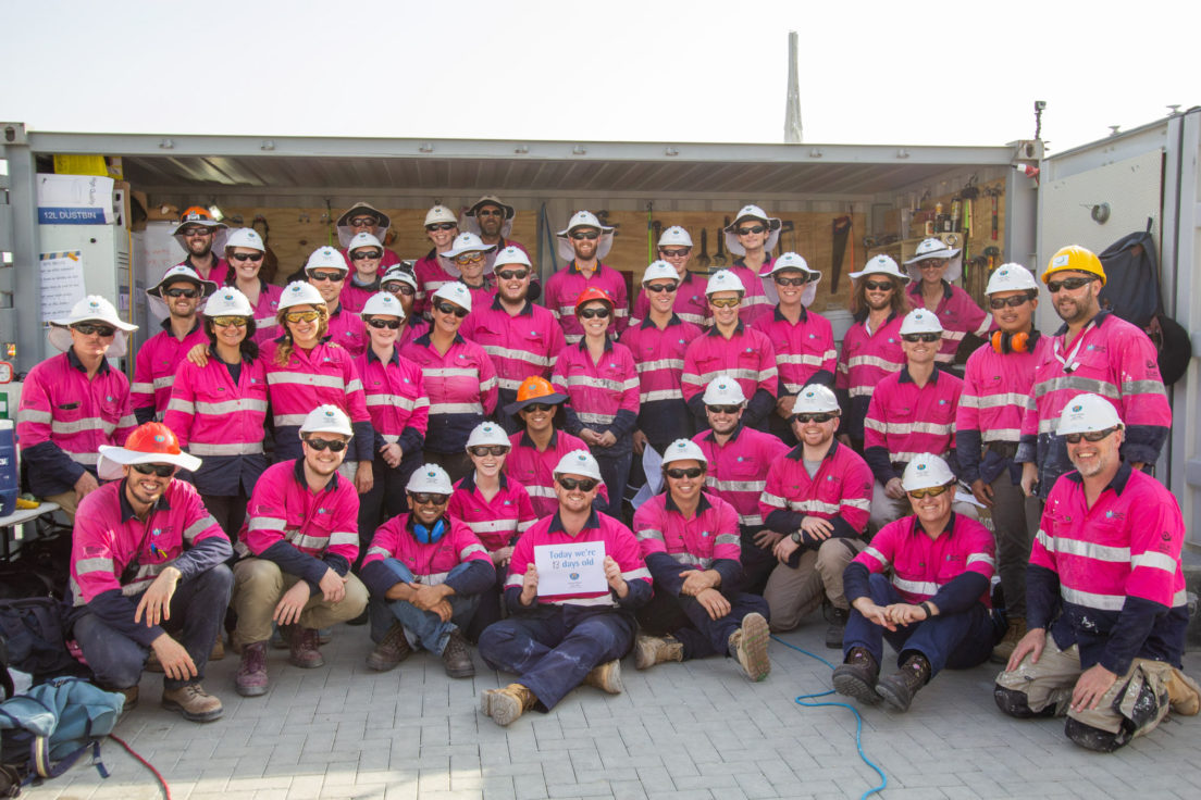 Team UOW Desert Rose Dubai Construction Day 13-45