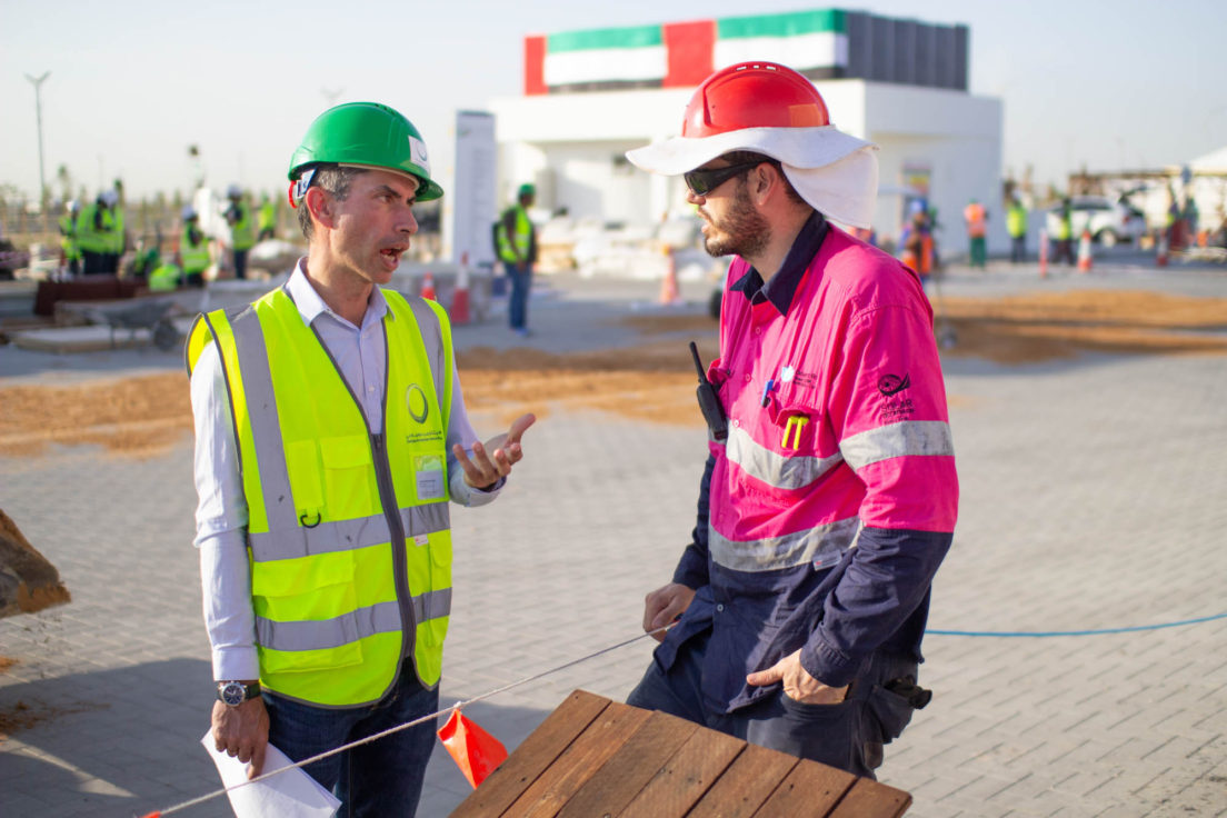 Team UOW Desert Rose Dubai Construction Day 15-12