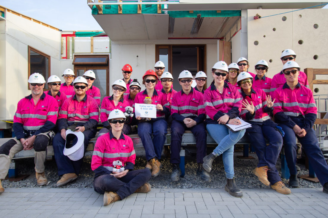 Team UOW Desert Rose Dubai Construction Day 9-3